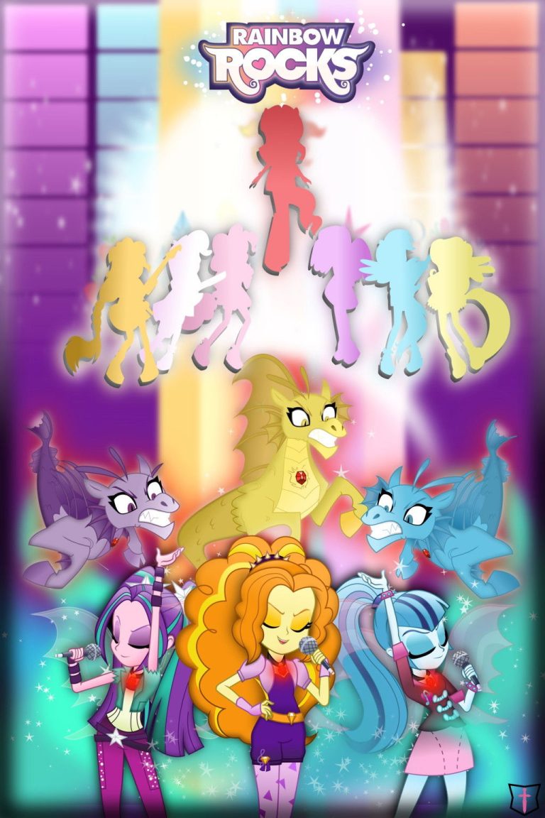 پوستر My Little Pony: Equestria Girls – Rainbow Rocks
